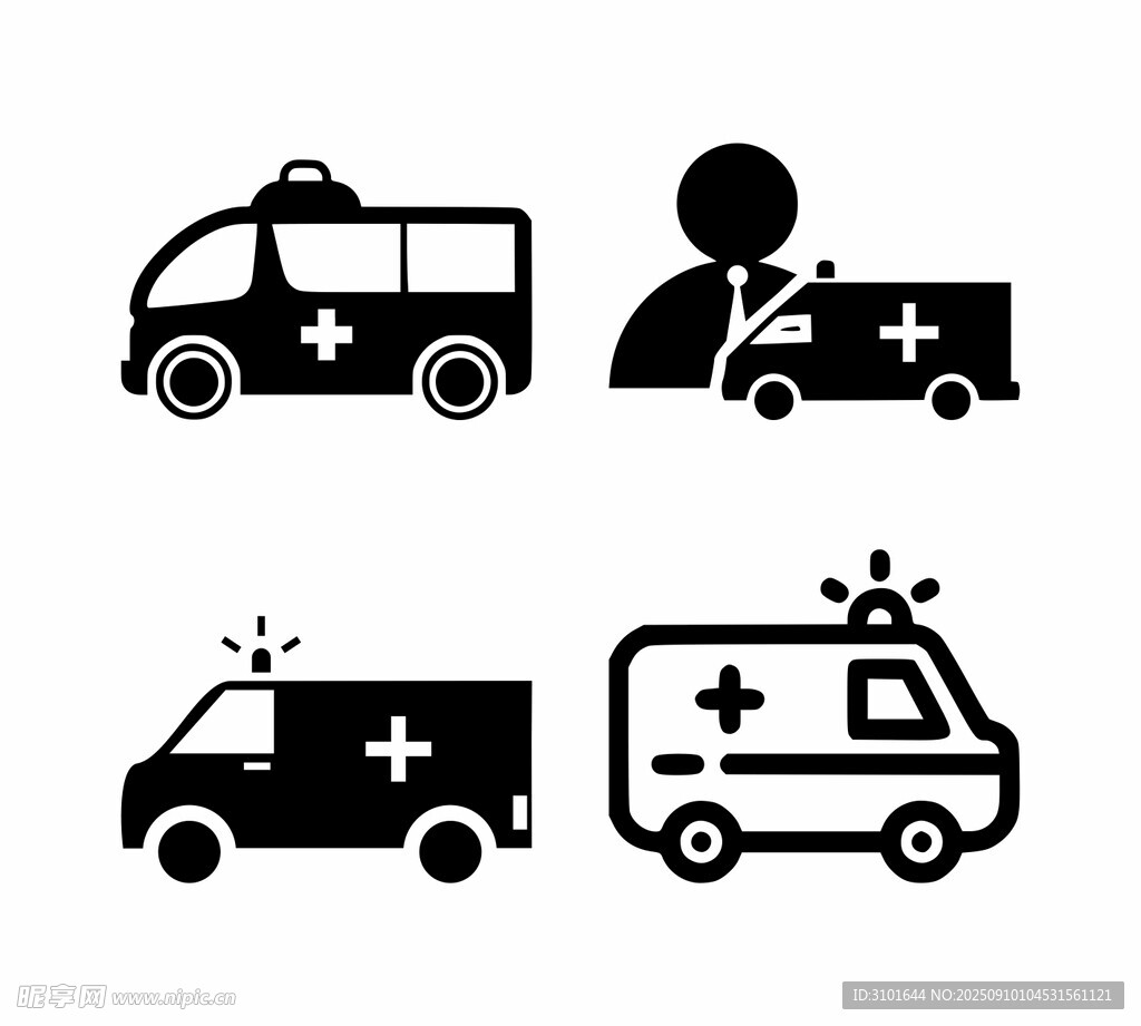 救護(hù)車圖標(biāo)