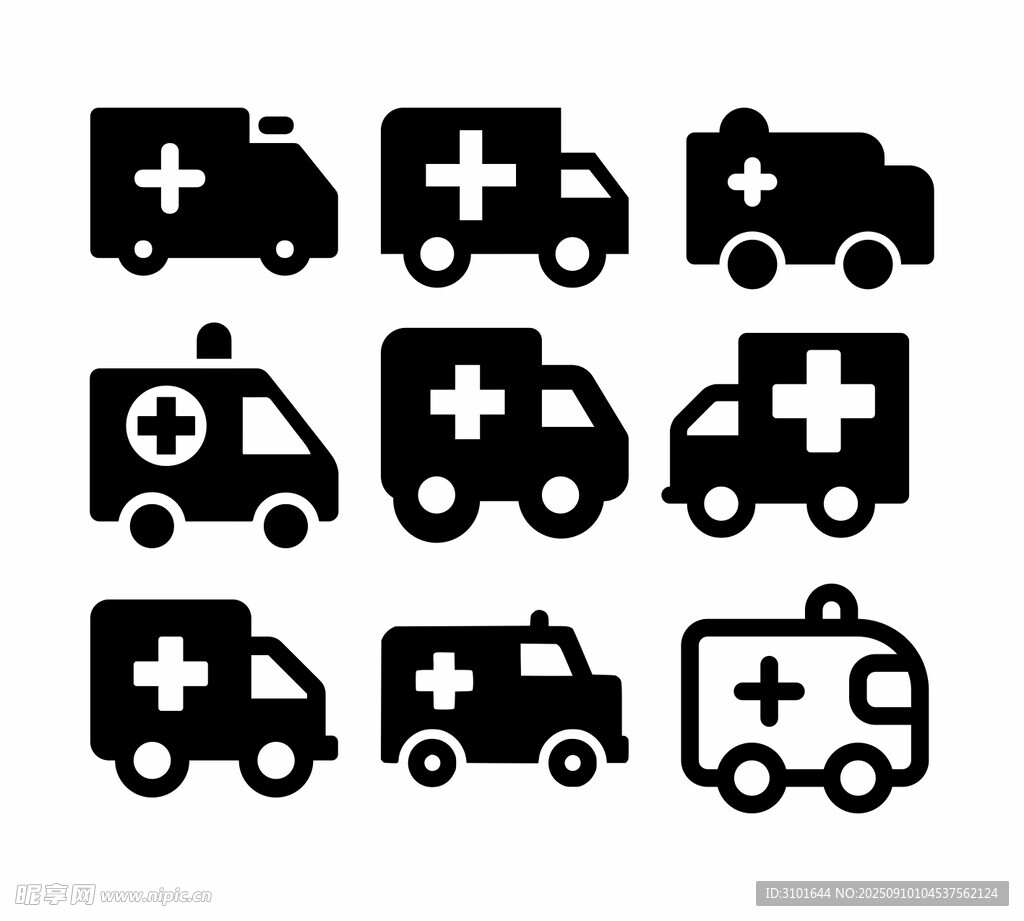 救護(hù)車圖標(biāo)