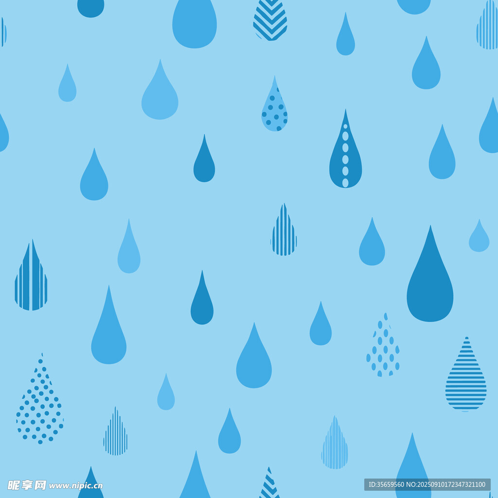 雨滴圖案