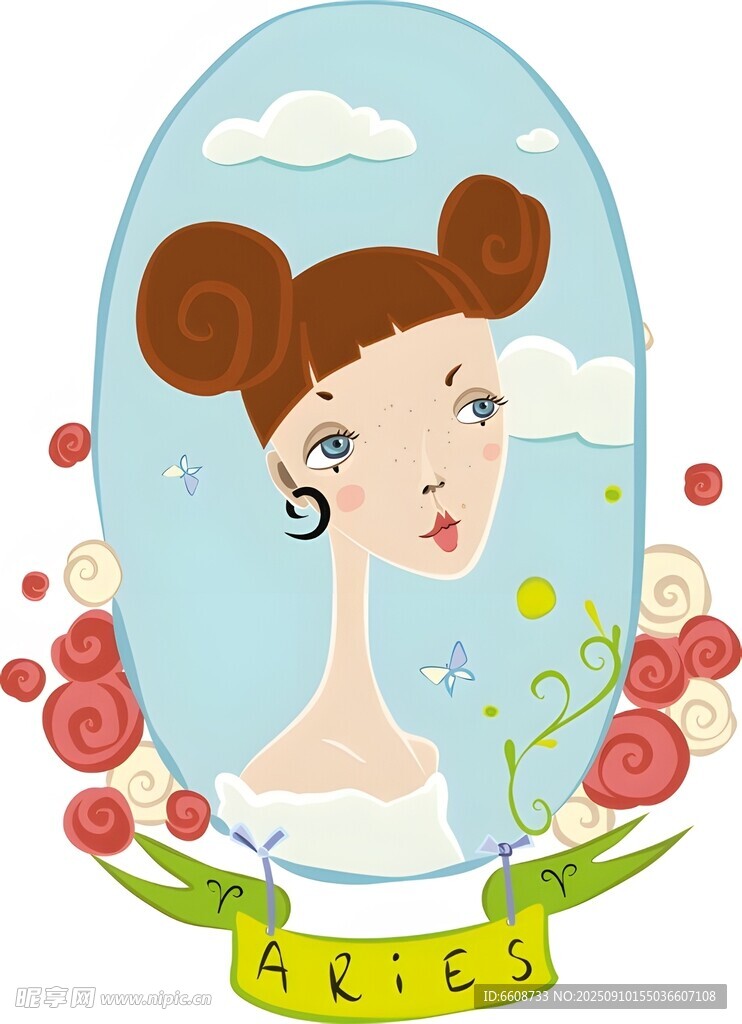 夢幻女孩與瓶中花草