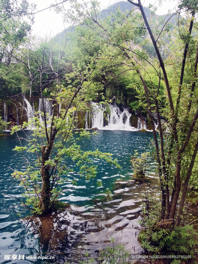 九寨溝秀麗山水景觀