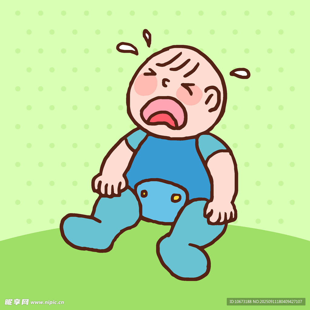 哭泣的嬰兒