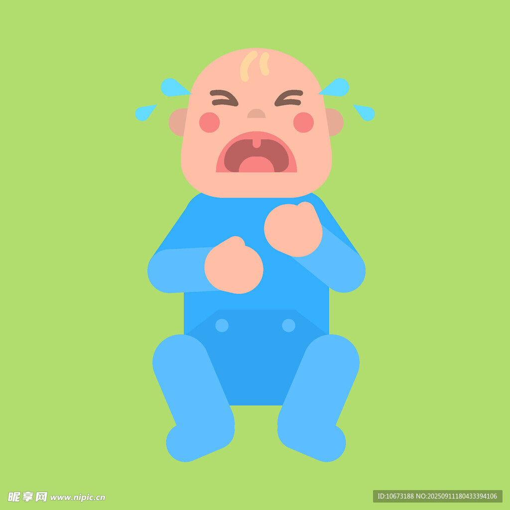 哭鬧的小寶貝