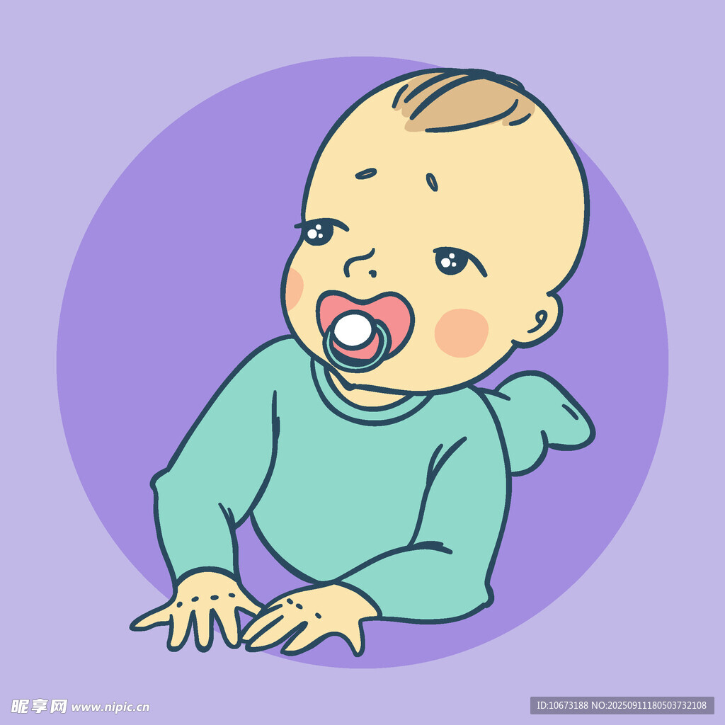 哭泣的帶翅膀嬰兒
