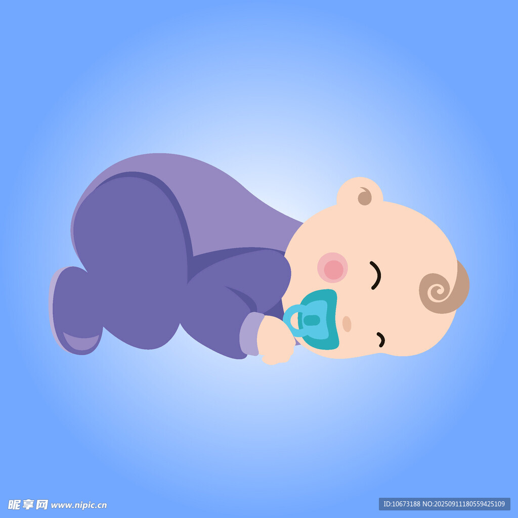 熟睡的可愛小寶貝