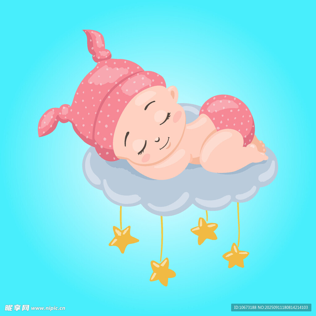 熟睡的夢幻小寶貝