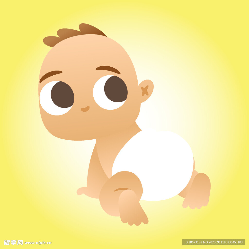 可愛萌趣小嬰兒