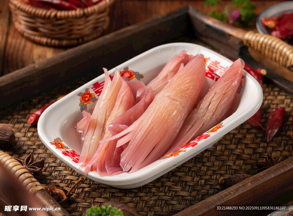 新鮮魷魚食材