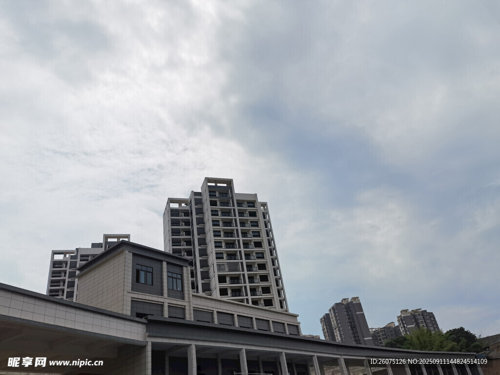 城市高樓與天空景觀