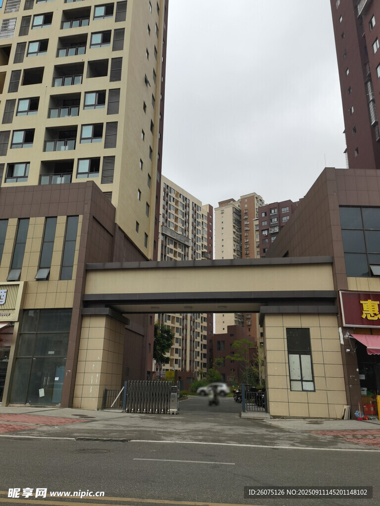 城市小區(qū)入口建筑景觀