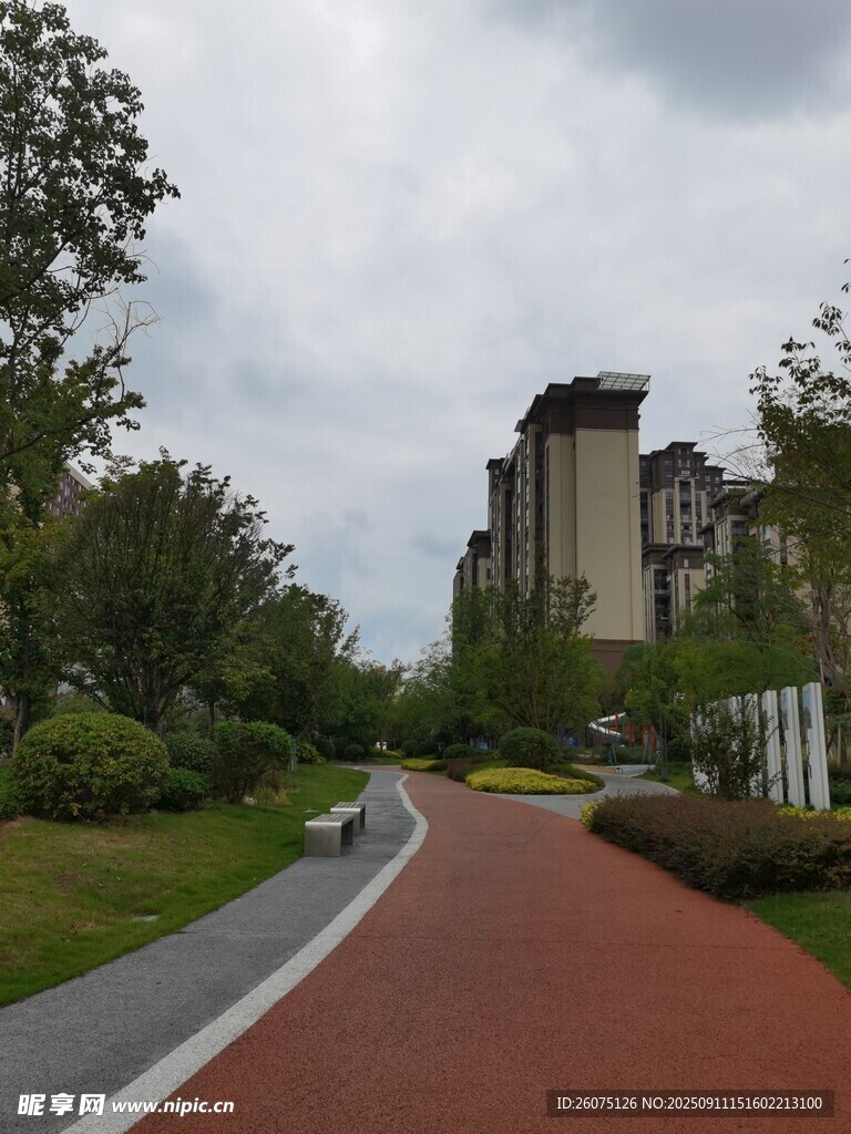 城市中的休閑步道景觀