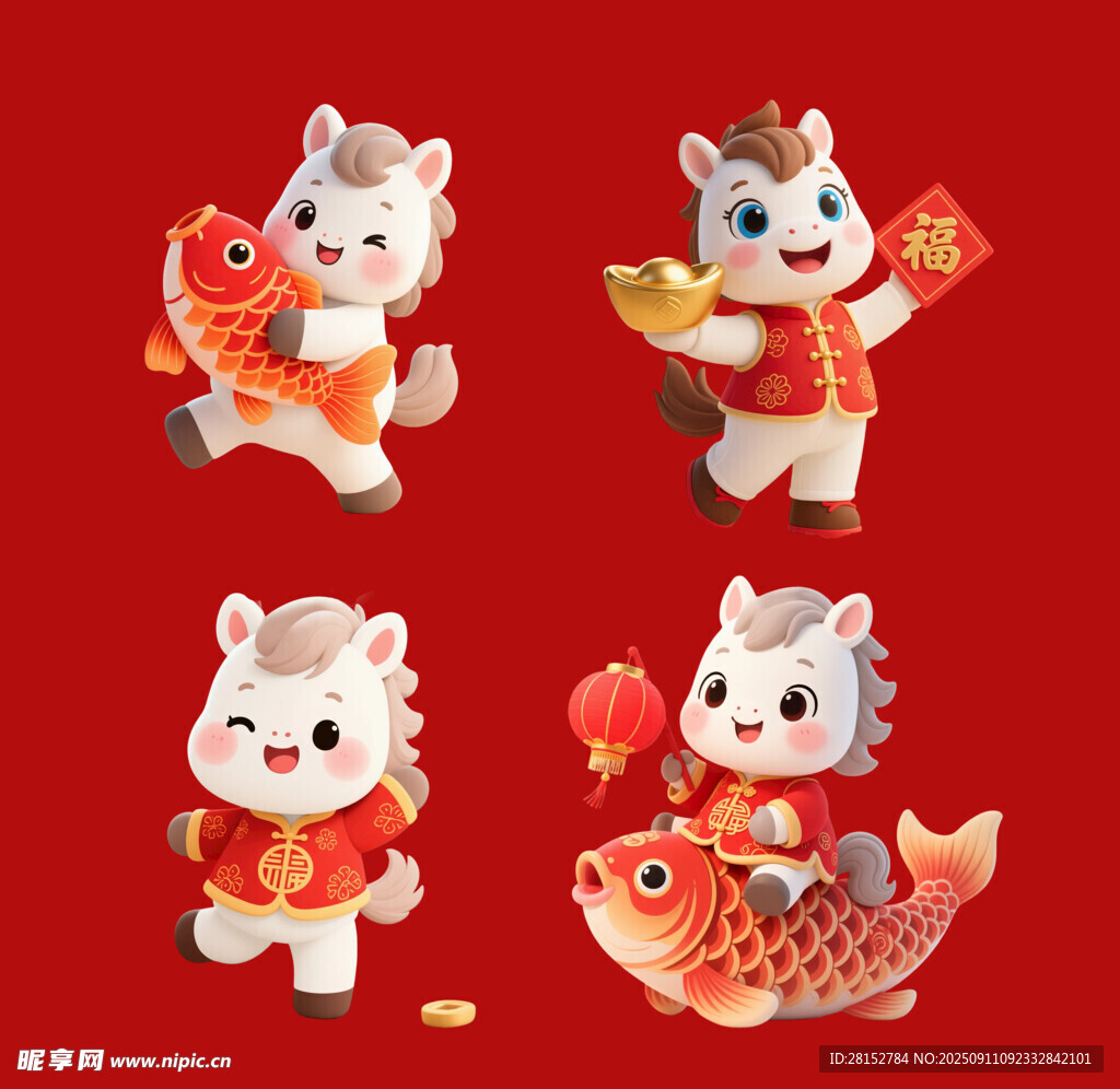 萌態(tài)羊年吉祥物喜慶賀歲
