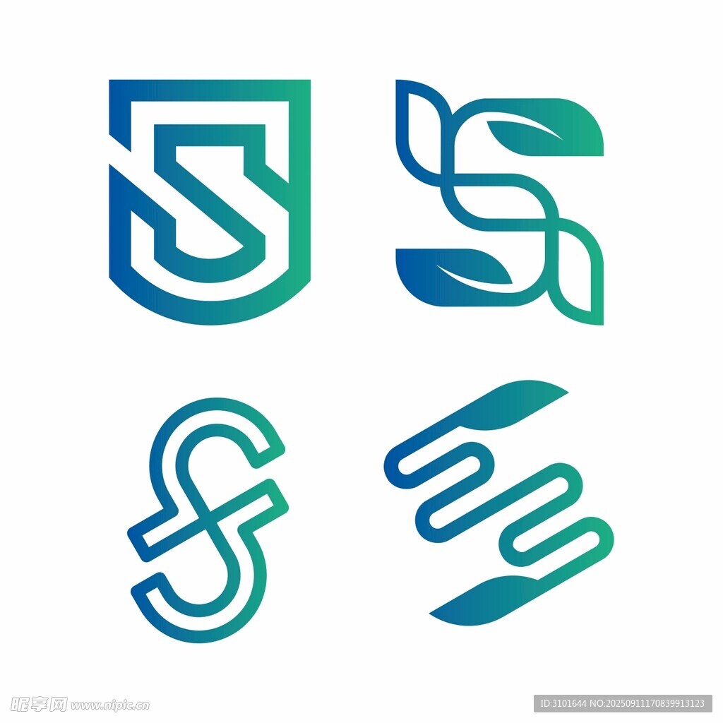 S字母標(biāo)志設(shè)計(jì)