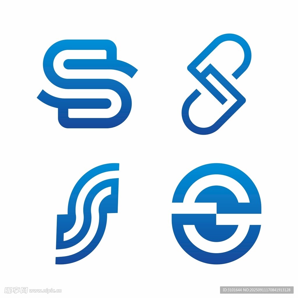 S字母標(biāo)志設(shè)計(jì)