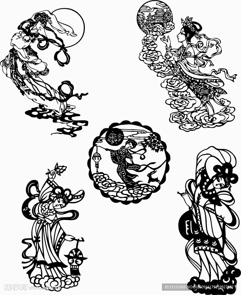 嫦娥奔月