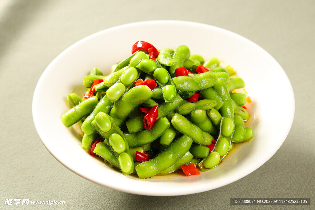 美味涼拌毛豆
