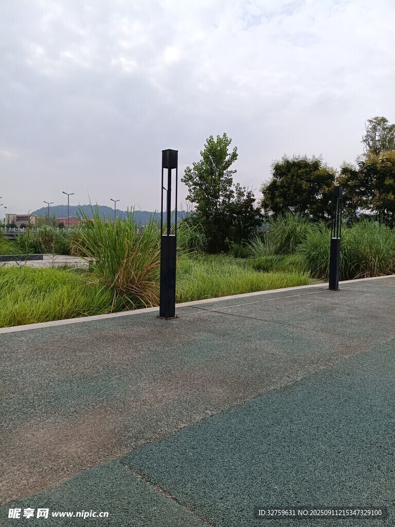 戶外休閑步道景觀