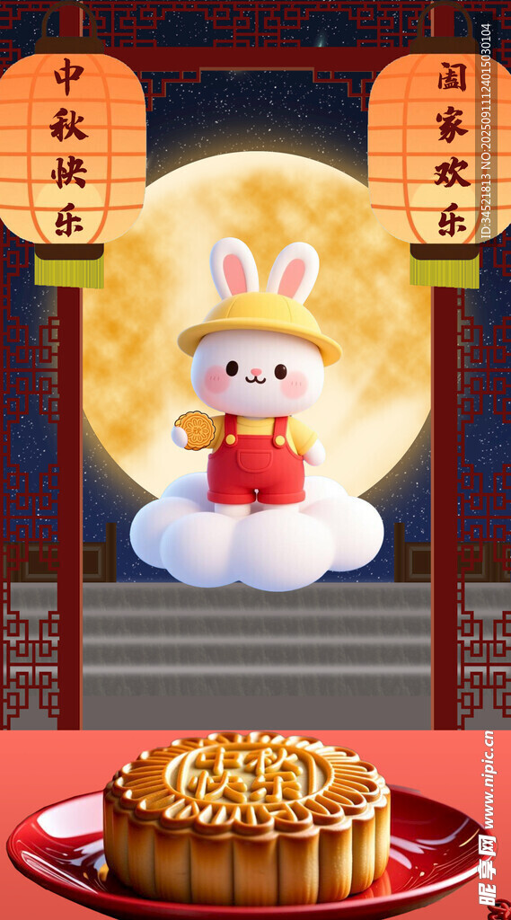 中秋海報