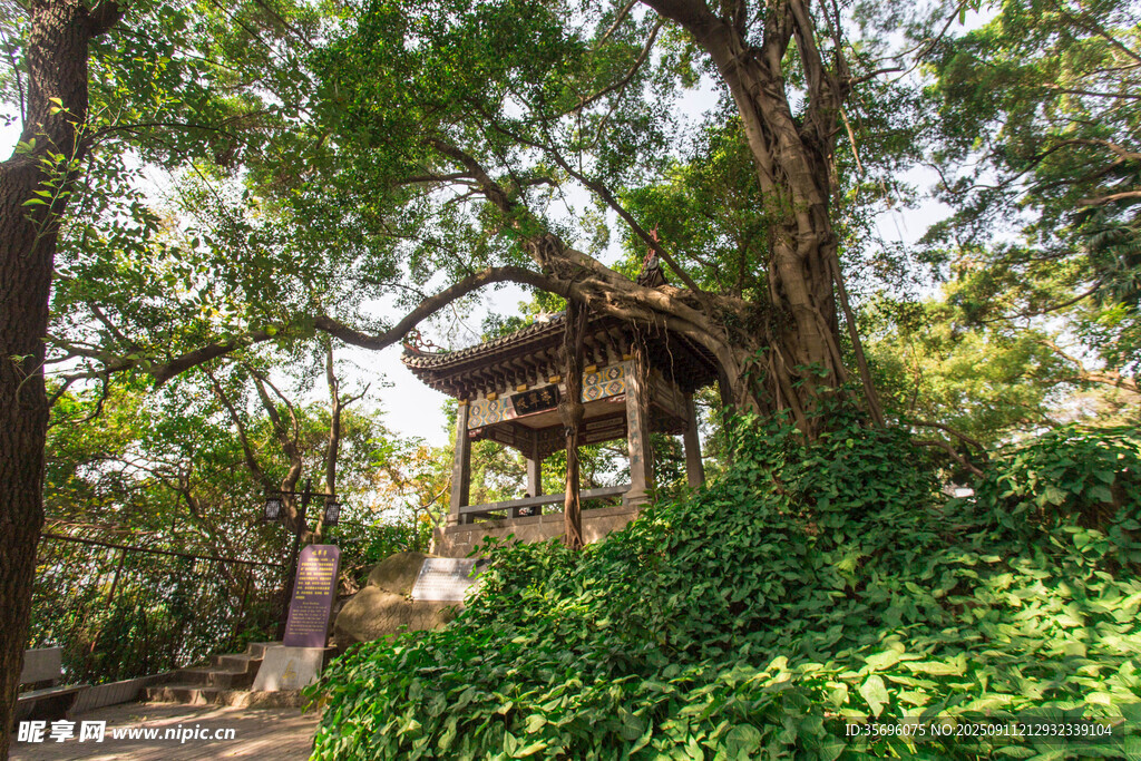 福州于山景區(qū)吸翠亭