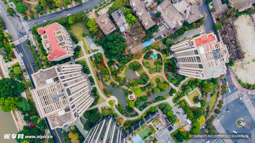 福建福州現(xiàn)代城市小區(qū)