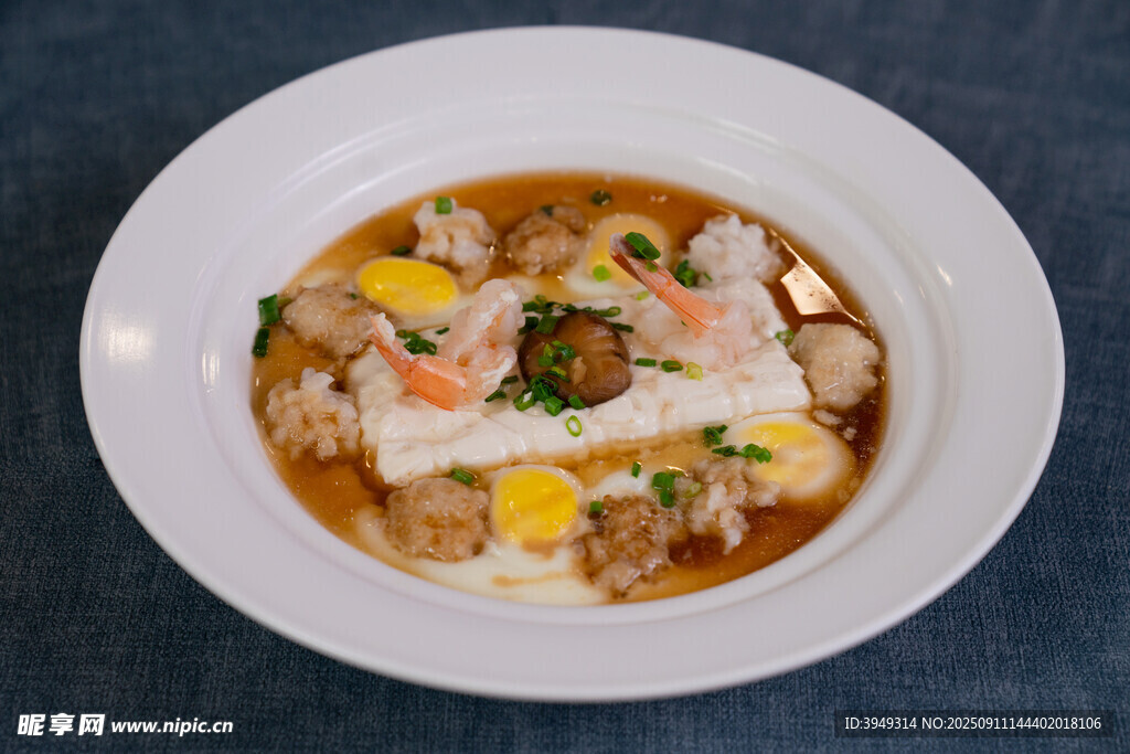 美味蝦仁豆腐羹