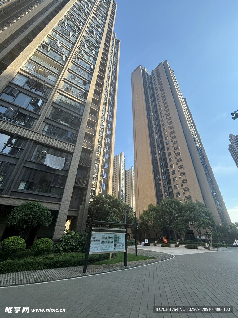 城市高層住宅區(qū)景觀