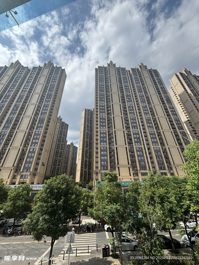 城市高層住宅景觀