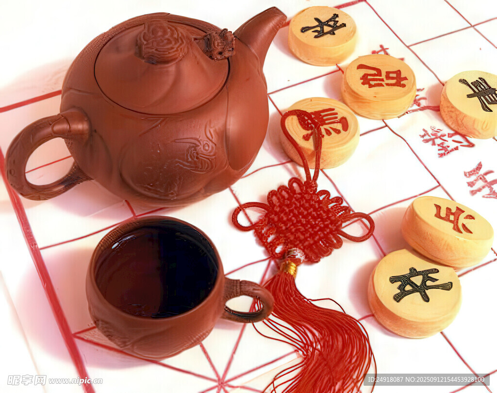 傳統(tǒng)茶具與中式吉祥掛件