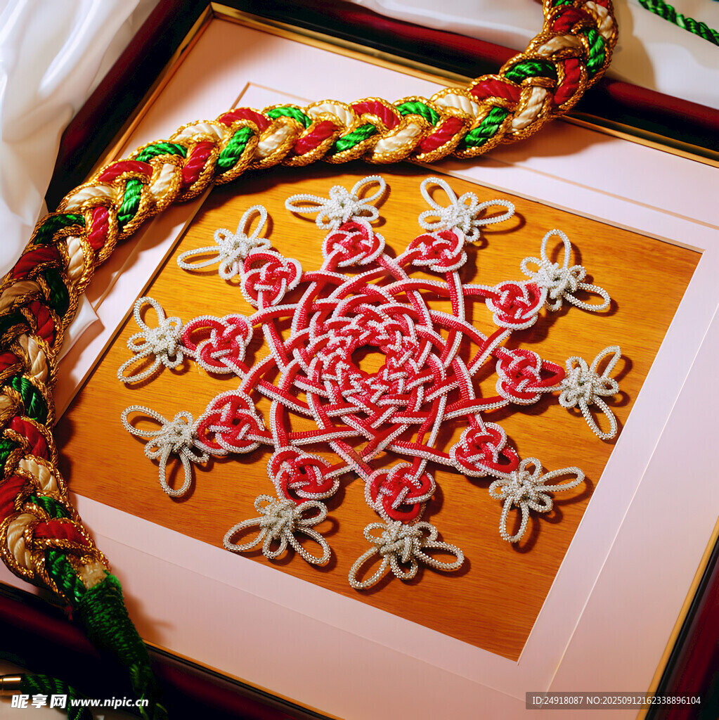 精美傳統(tǒng)刺繡圖案展示