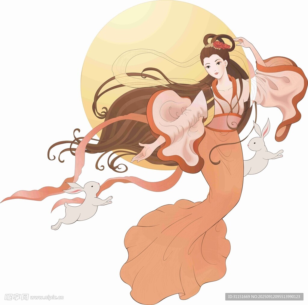 嫦娥奔月