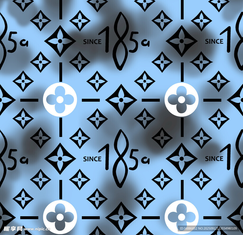 數(shù)碼印花 大牌字母