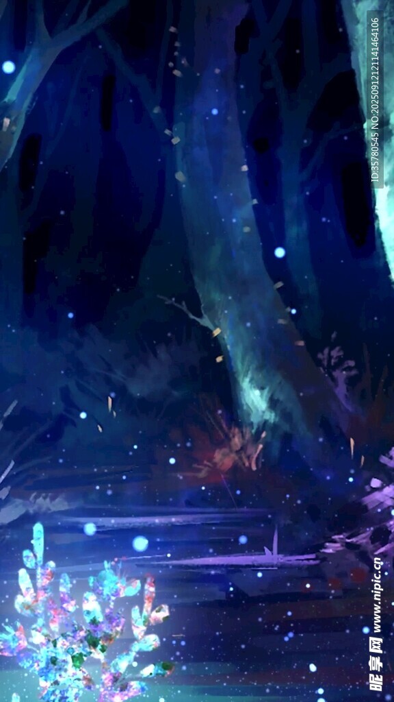 夢幻森林夜景燈光秀