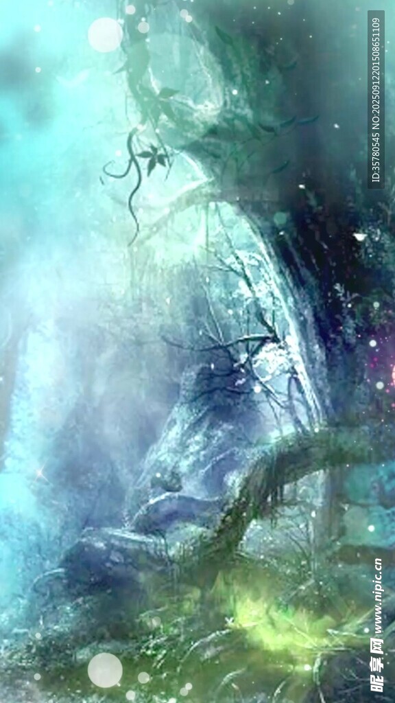 夢(mèng)幻森林奇幻景象