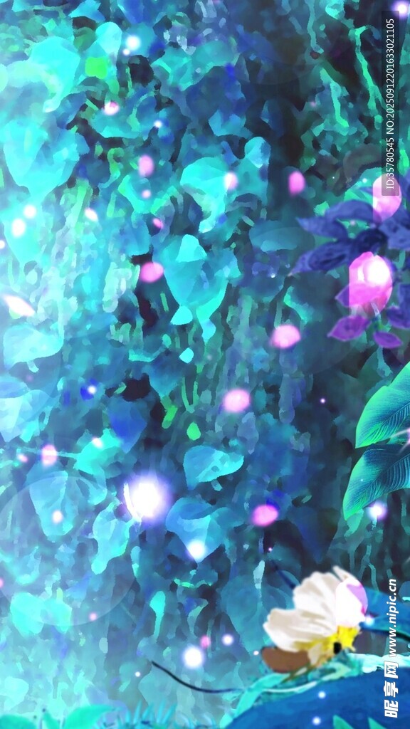 夢(mèng)幻海底水母奇幻景象