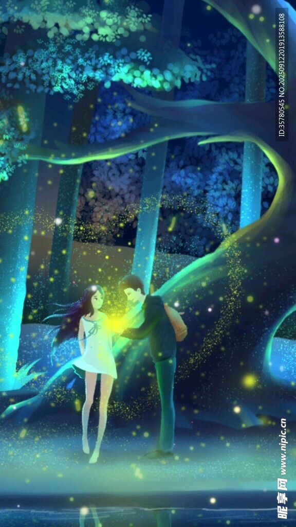 夢(mèng)幻森林中的精靈舞者