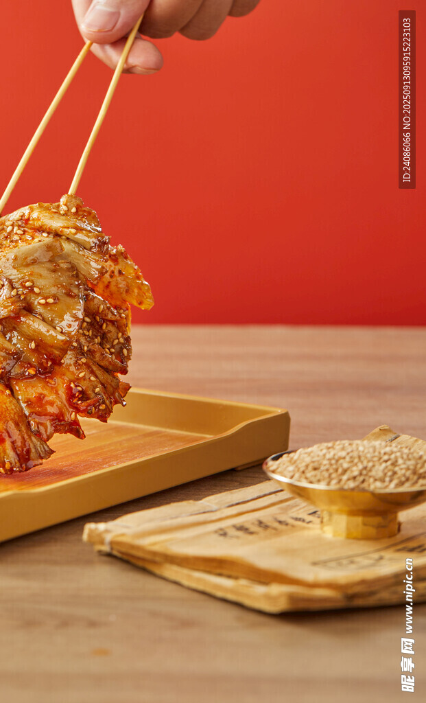 美味烤肉串誘人食欲