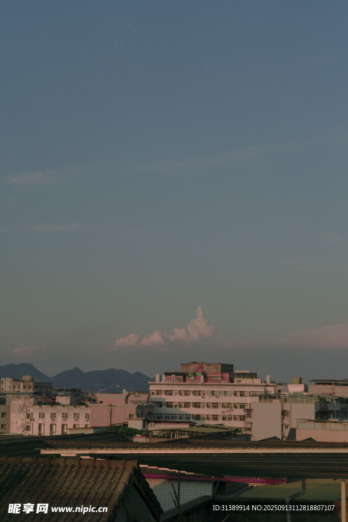 城市遠(yuǎn)景 天際線與建筑