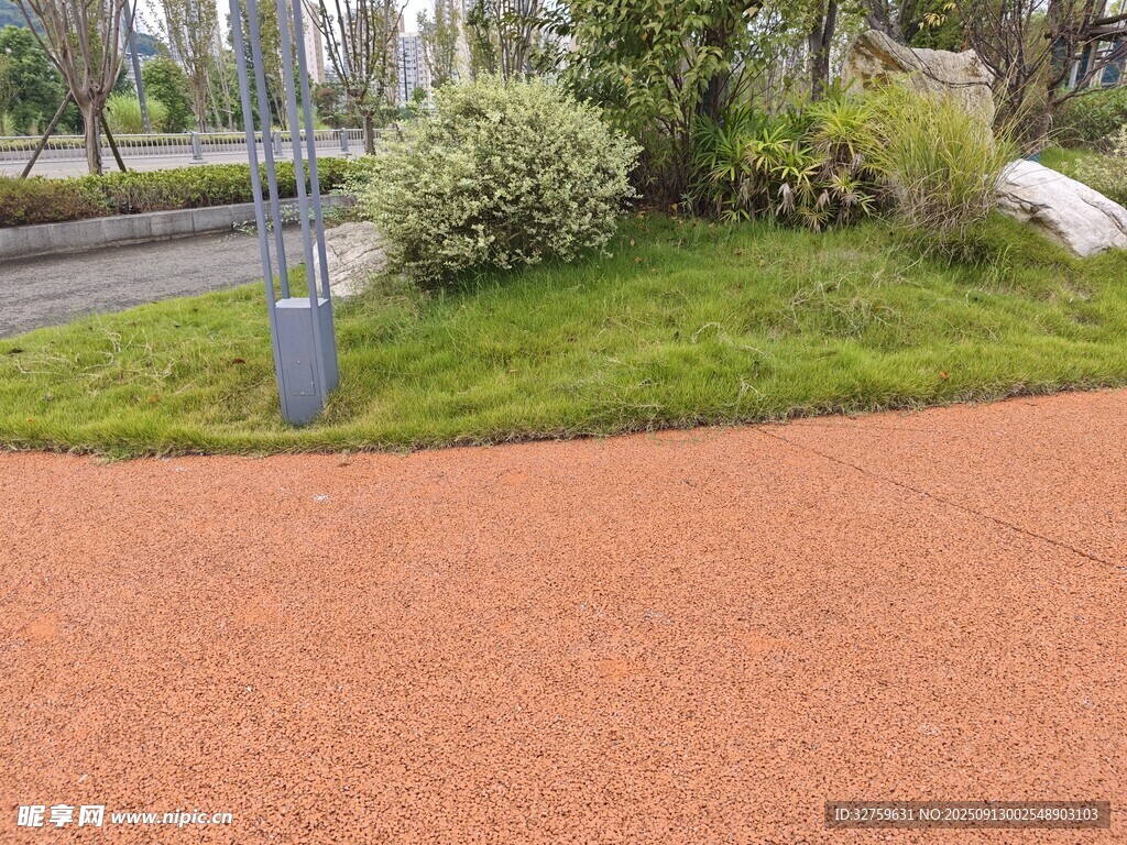 彩色透水路面景觀