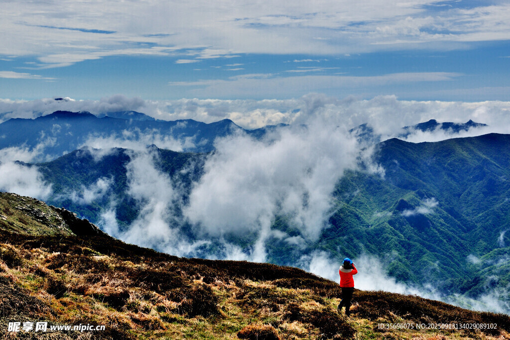 秦嶺山風光