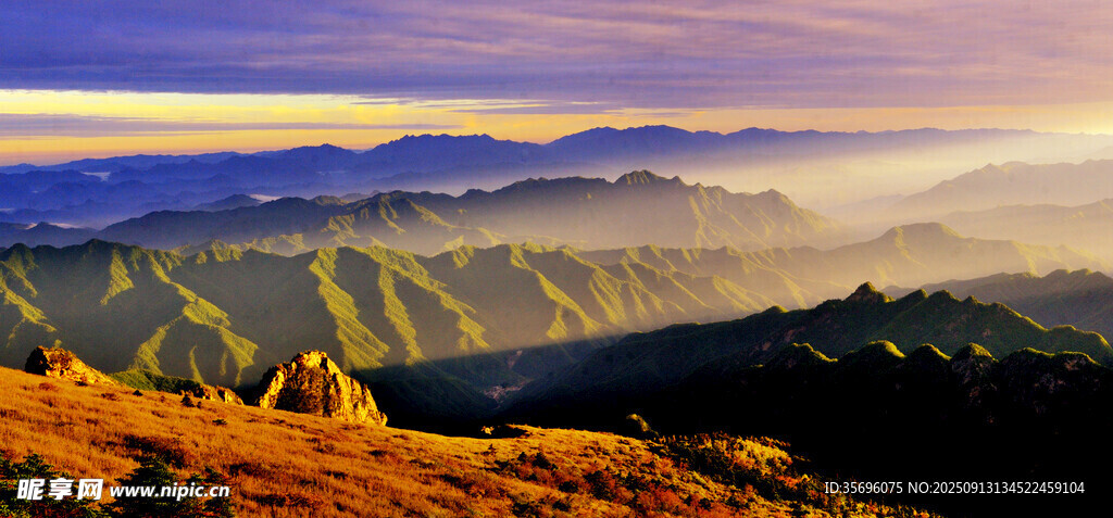 秦嶺山風(fēng)光