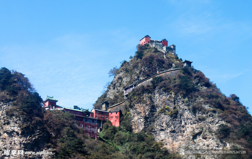 湖北武當山風光