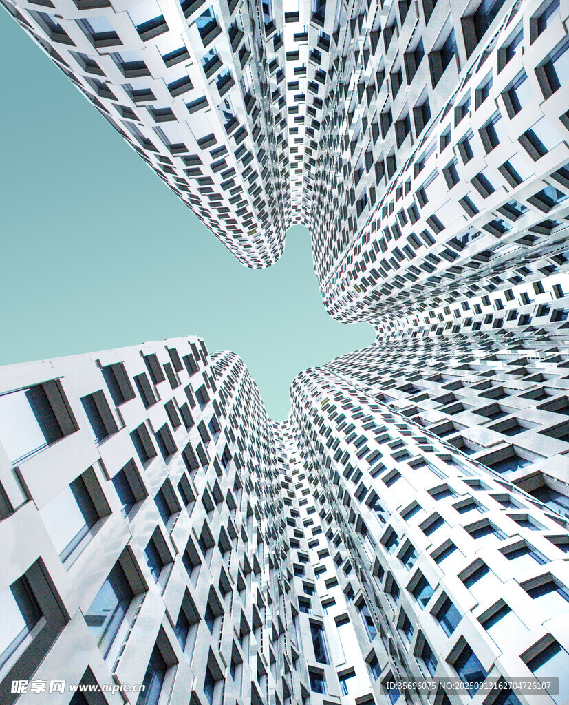 高樓林立的城市建筑景觀(guān)