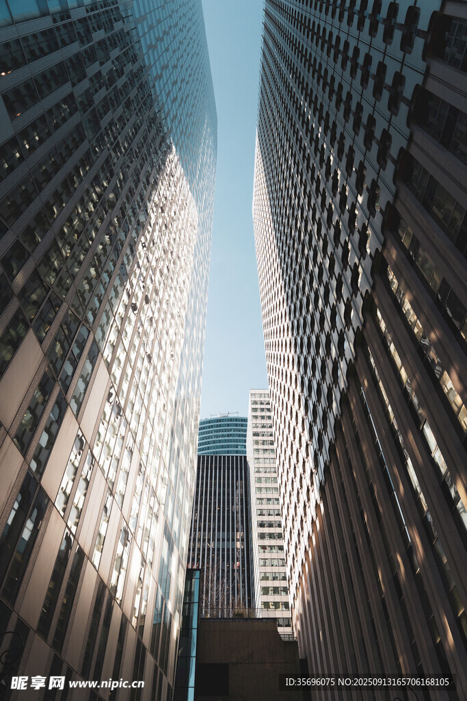都市高樓林立景象