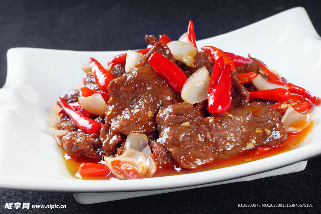 香辣牛肉片