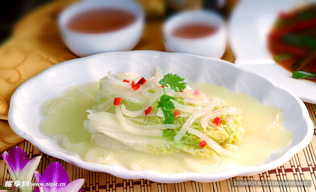 魚唇娃娃菜