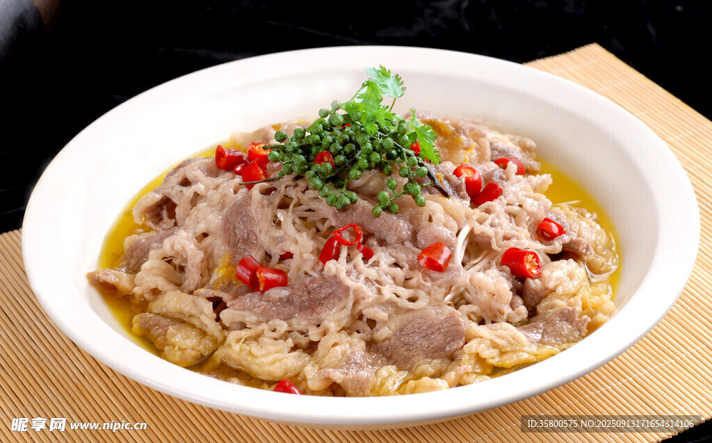 鮮香嫩牛肉片湯