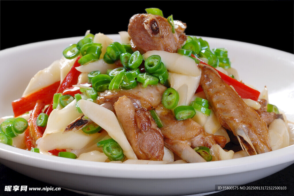 仔姜爆麻鴨