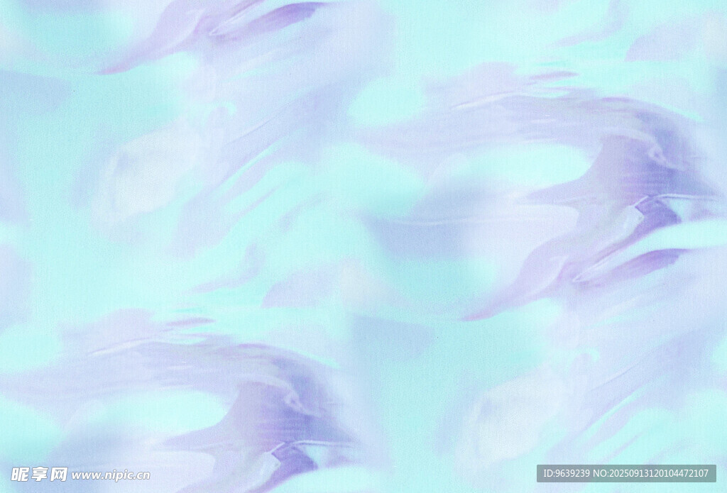 淡藍紫色夢幻羽毛紋理背景