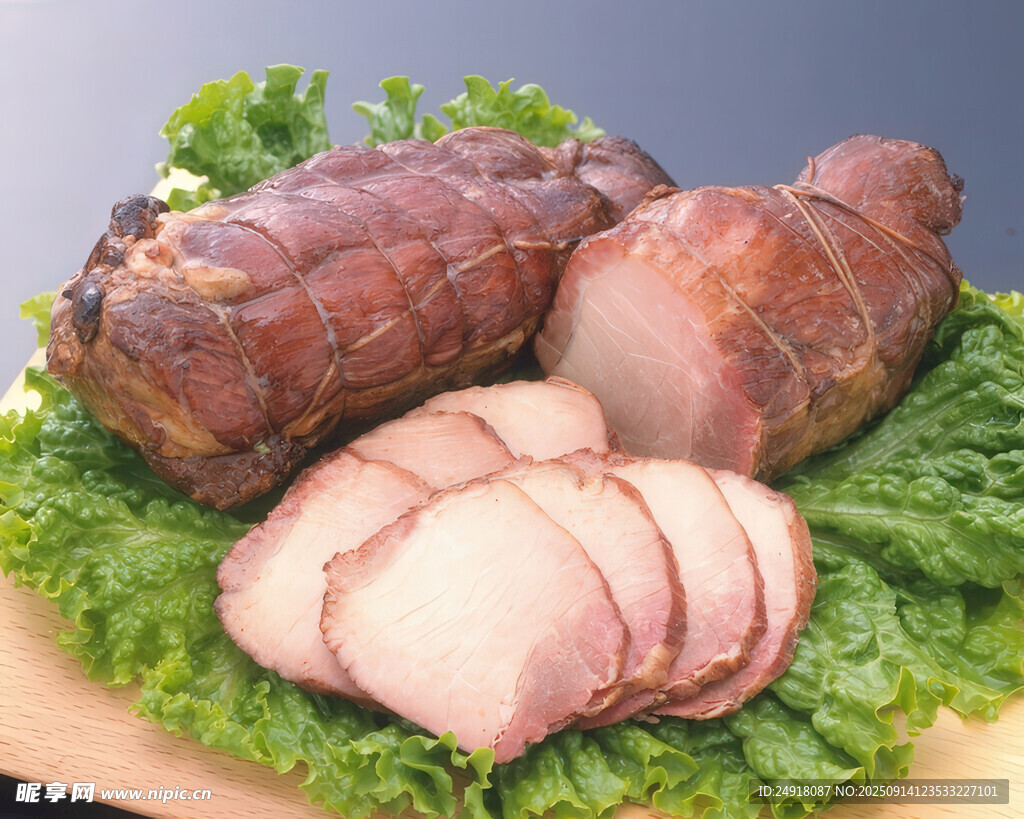 美味切片鹵味豬肉