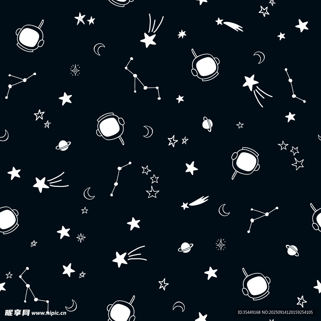 夢(mèng)幻星空?qǐng)D案背景